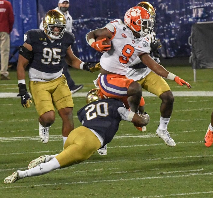2021 NFL Draft prospects and their league comps - NewsOpener Clemson RB Travis Etienne | Comp: Herschel Walker