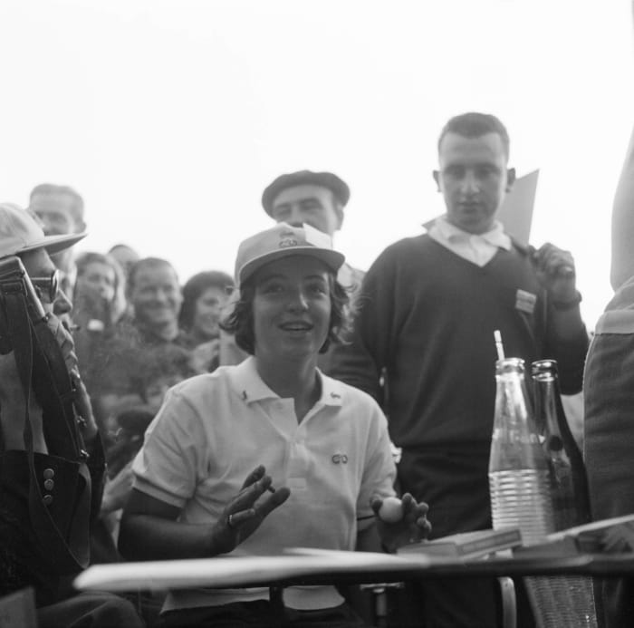 The top 25 moments in Women's U.S. Open golf history 11 Lacoste tops the pros (1967)