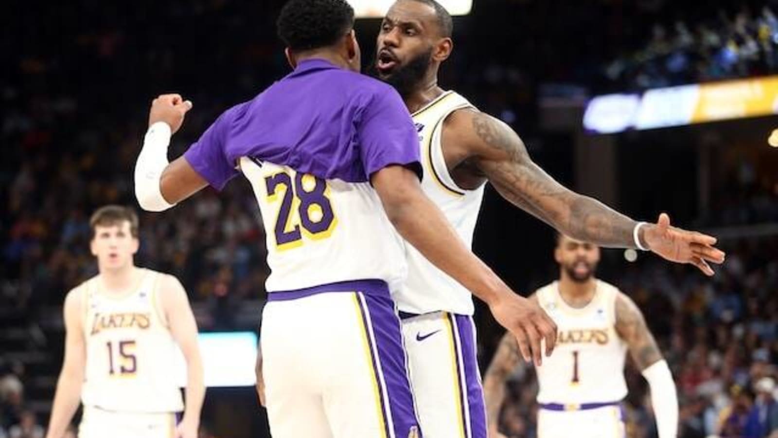 LeBron James & Rui Hachimura Want NBA To Bring Back Christmas Uniforms ...