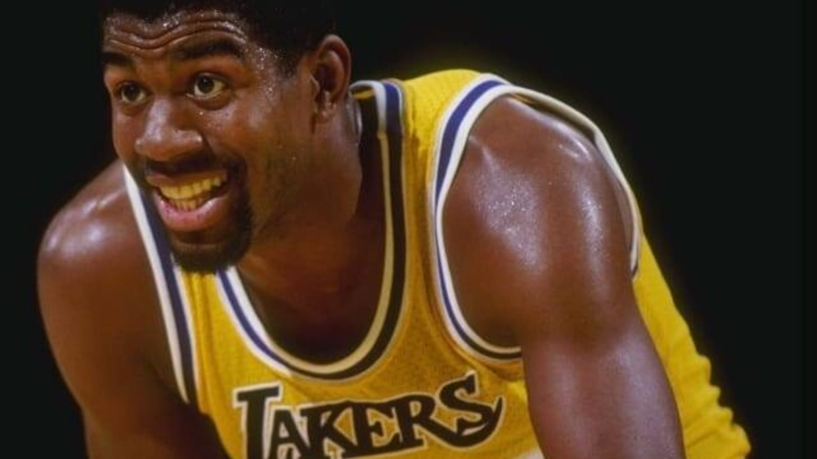 Guarding Magic Johnson Magic Johnson Explains How He Came Up With The High Five | Yardbarker