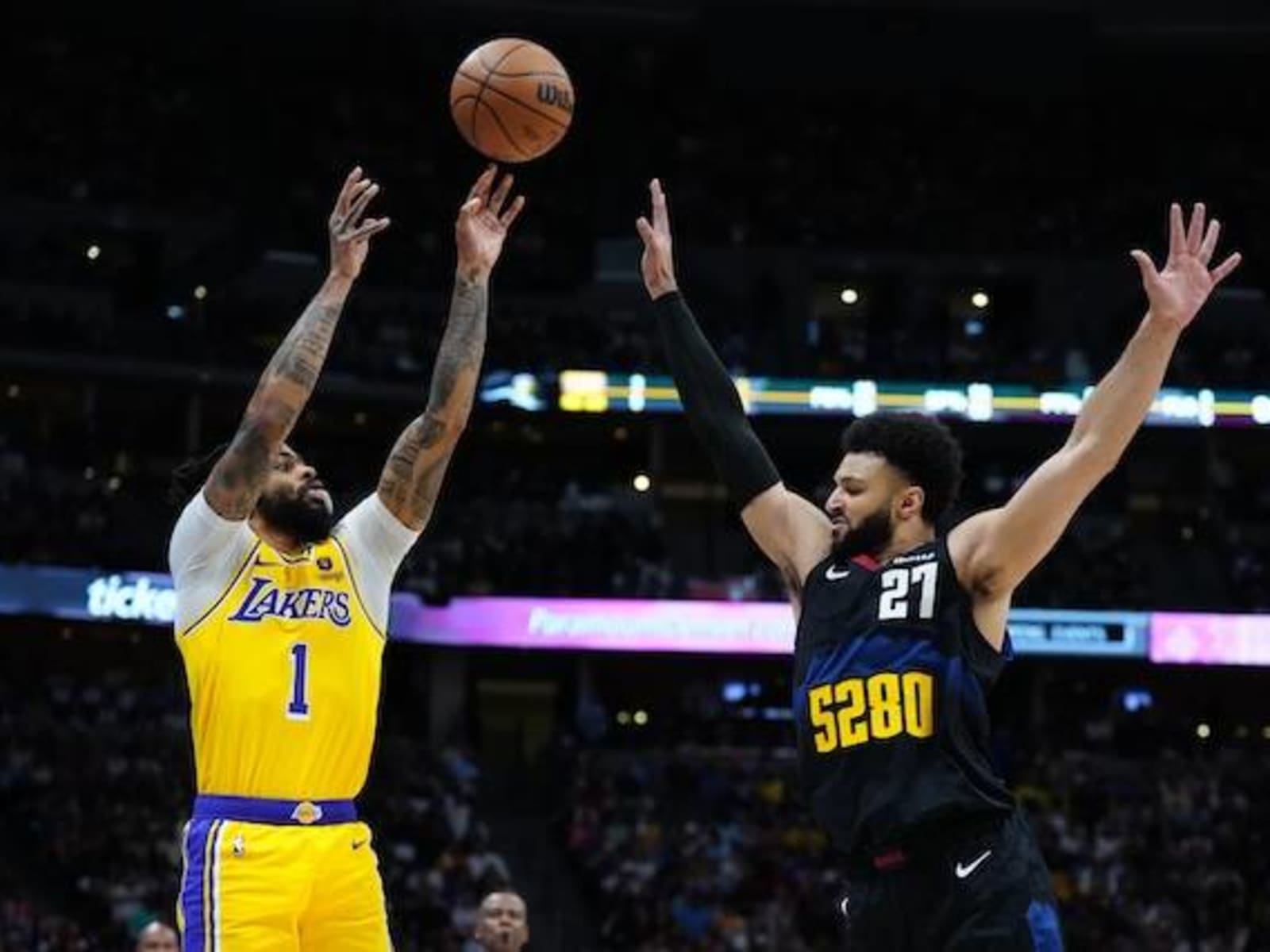 D'Angelo Russell Discusses What Went Into Bounce-Back Game 2 Performance  Against Nuggets | Yardbarker