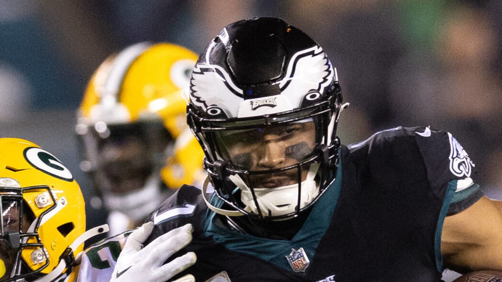 Eagles' Hurts rushes for over 100 yards in first quarter vs. Packers ...