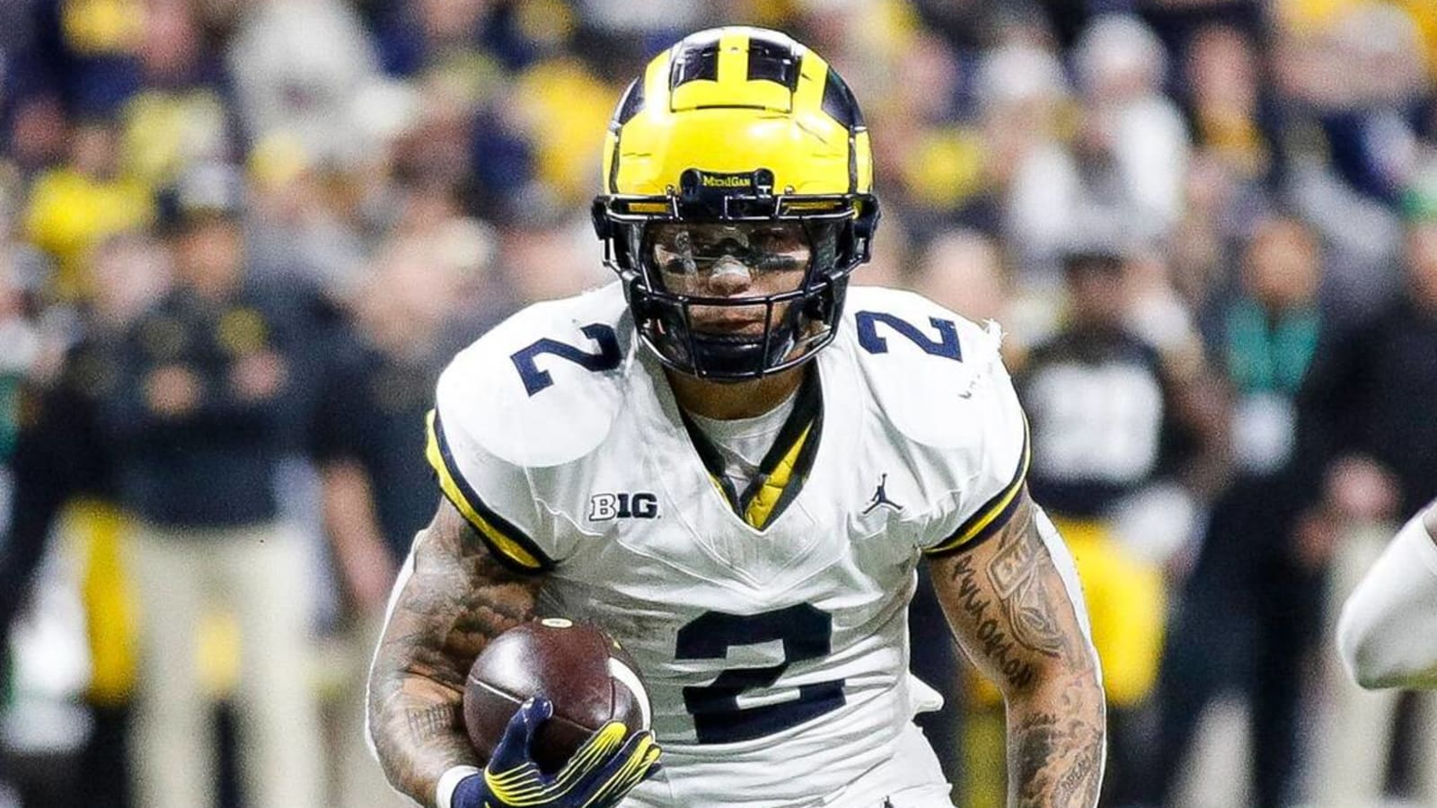 Michigan RB Blake Corum discusses mindset ahead of CFP matchup with Alabama  | Yardbarker