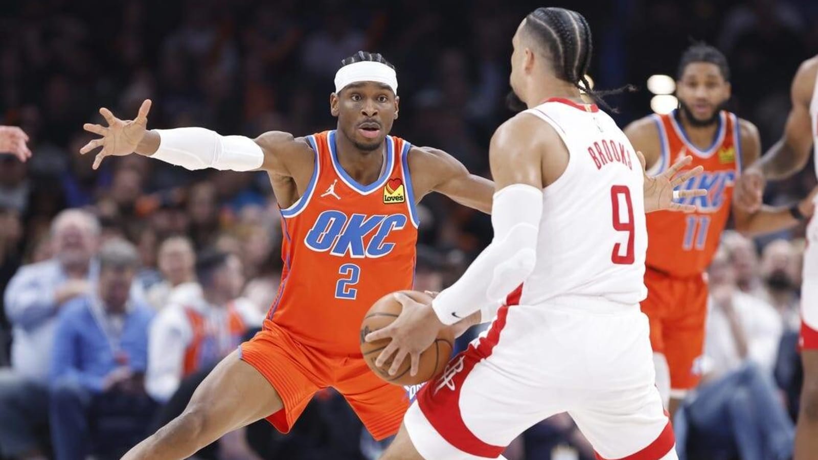 Thunder down Rockets again, push win streak to 6 | Yardbarker