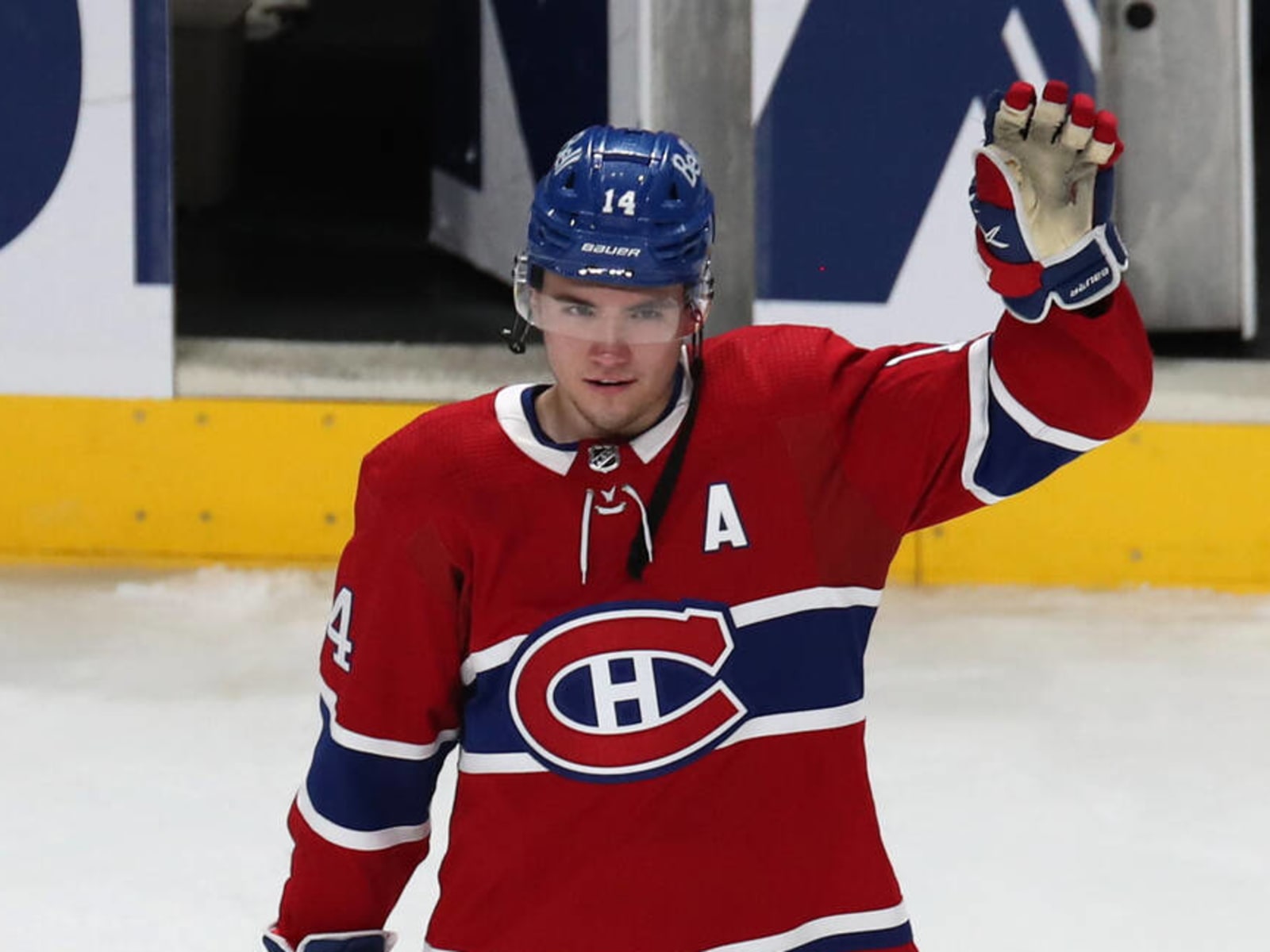 Montreal Canadiens captain's jersey