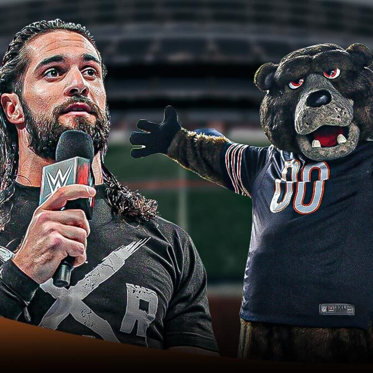 WWE Superstar Seth Rollins changes his tune on Bears after Ben Johnson  hiring | Yardbarker