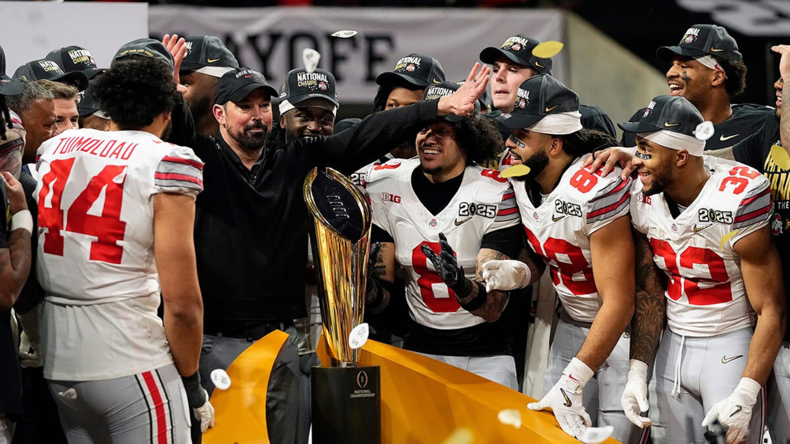 Ohio State Buckeyes favored to repeat as National Champions after beating  Notre Dame | Yardbarker