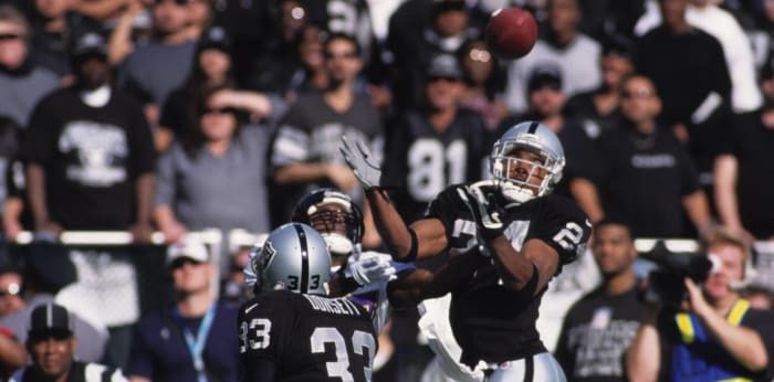 Winning Defensive Rookie of the Year with the Oakland Raiders