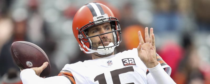 Browns' Joe Flacco sends message to QB-needy teams
