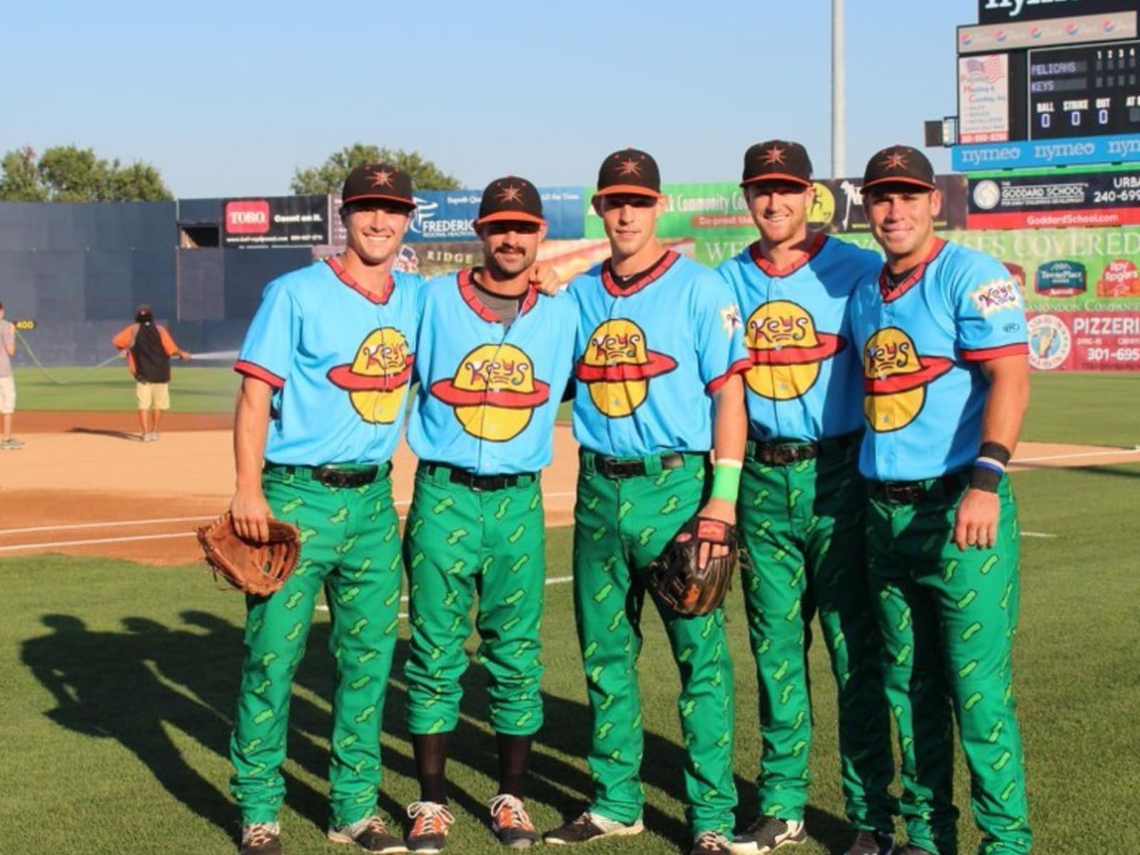 Bruins baseball away uniform