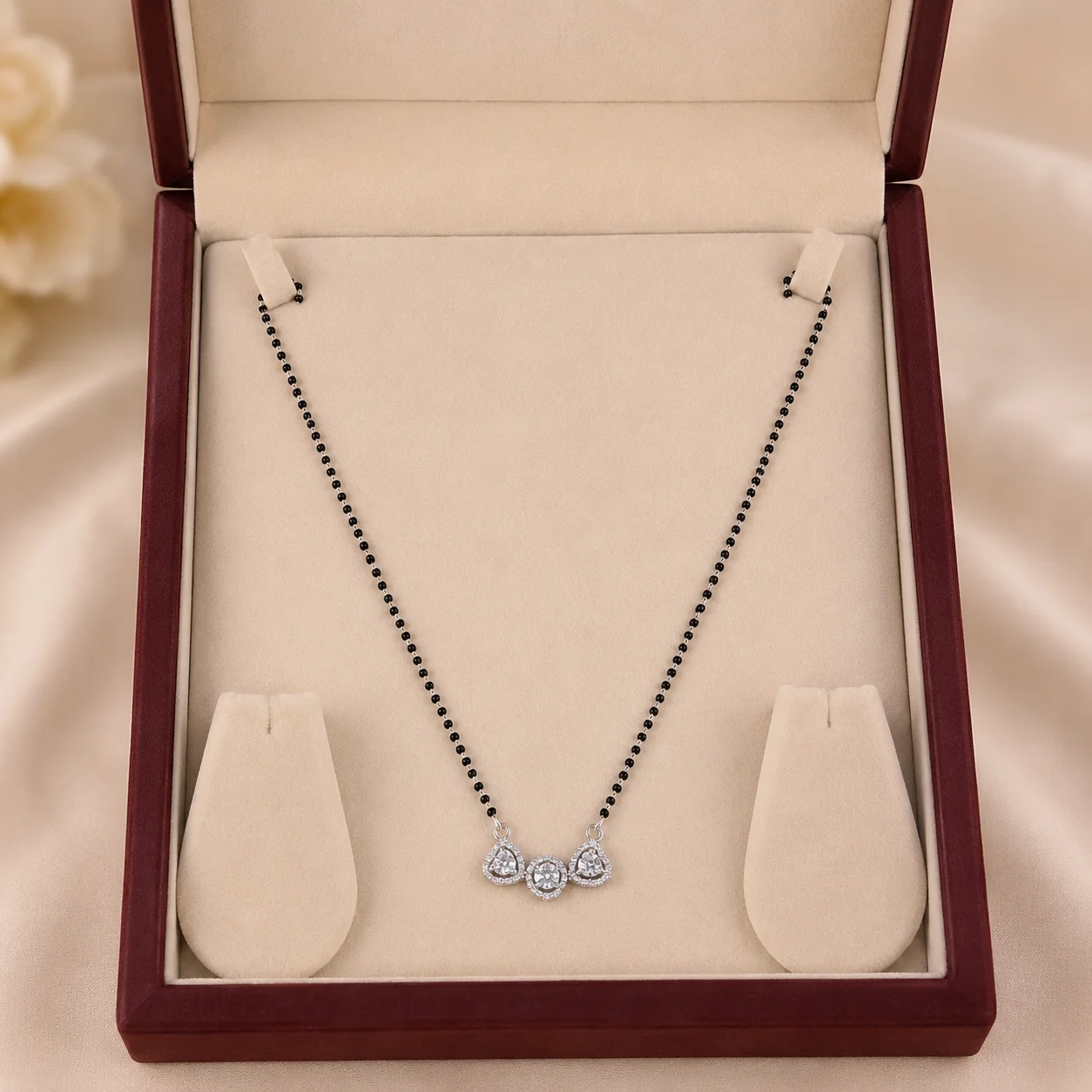 Triple Heart Mangalsutra