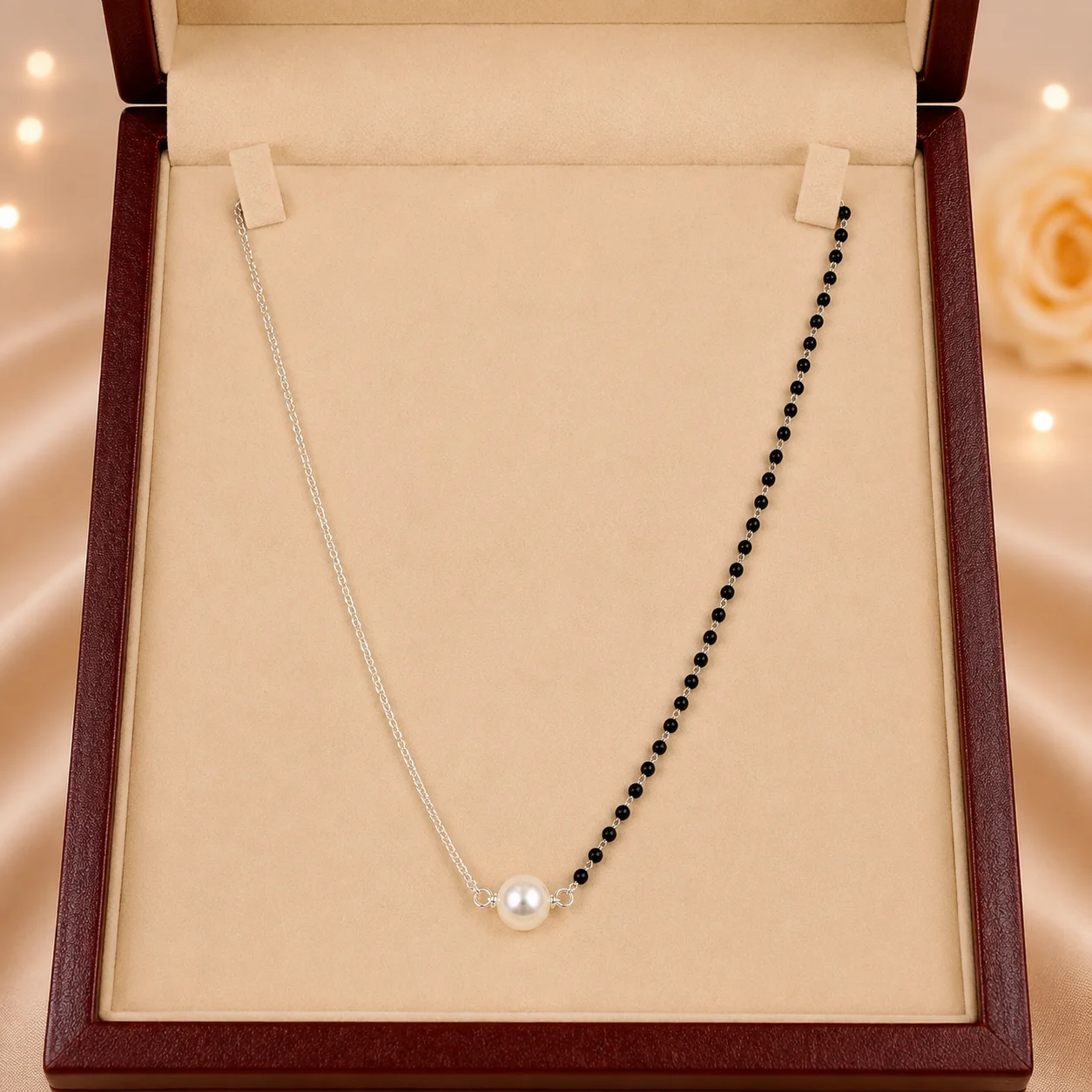 Single Pearl Mangalsutra