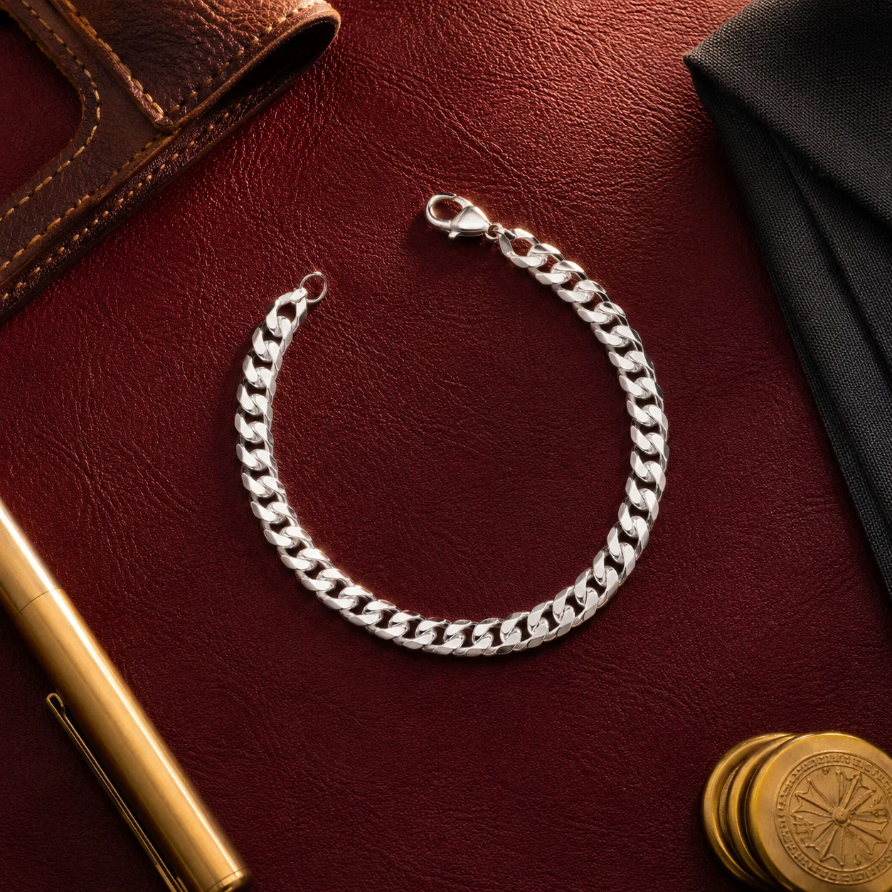 Classic Curb Chain Bracelet