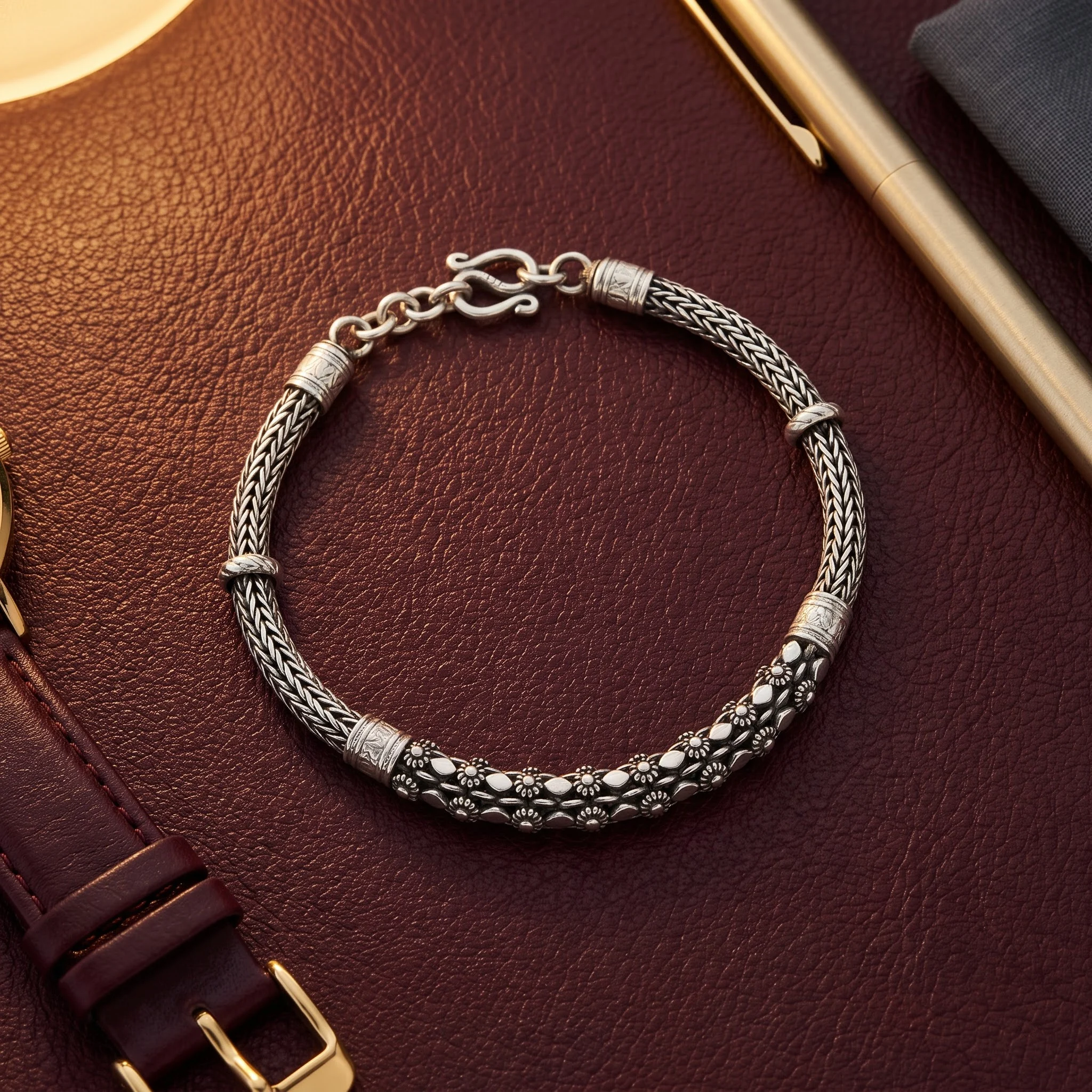 Antique Rope Chain Bracelet