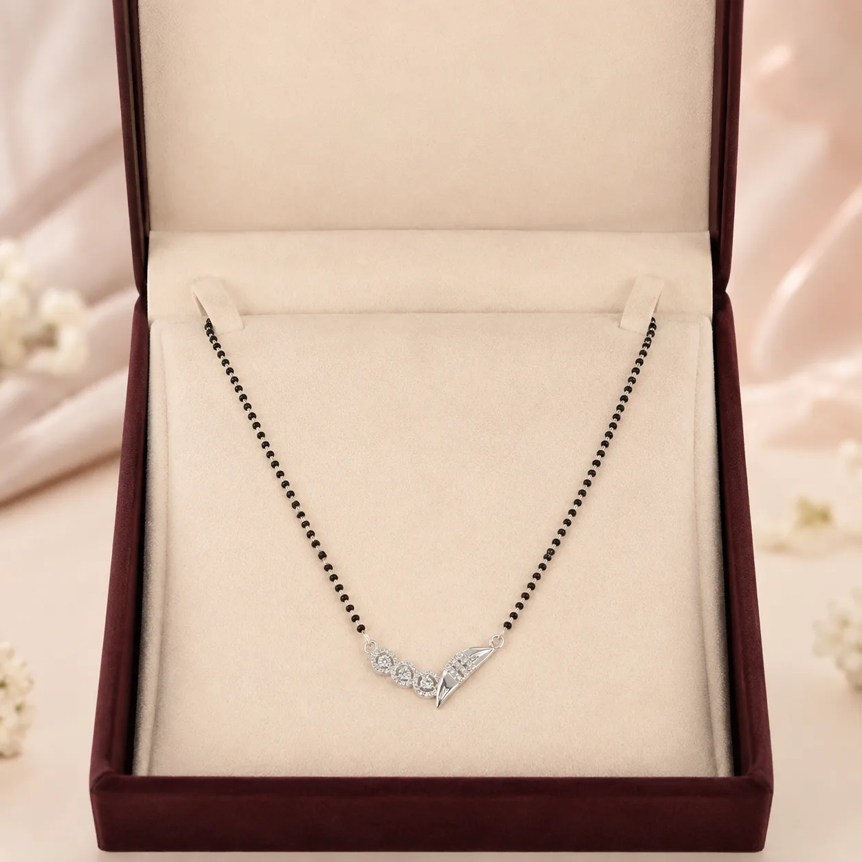 Trillion Cluster Wave Mangalsutra