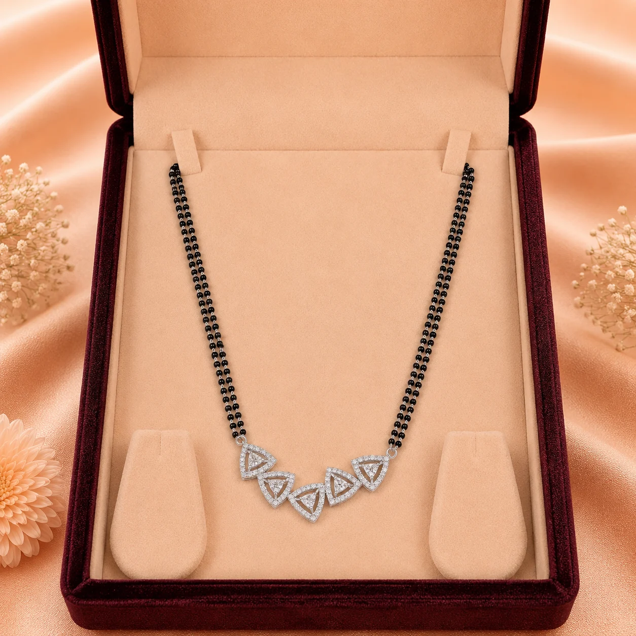 Trillion Five Cluster Mangalsutra