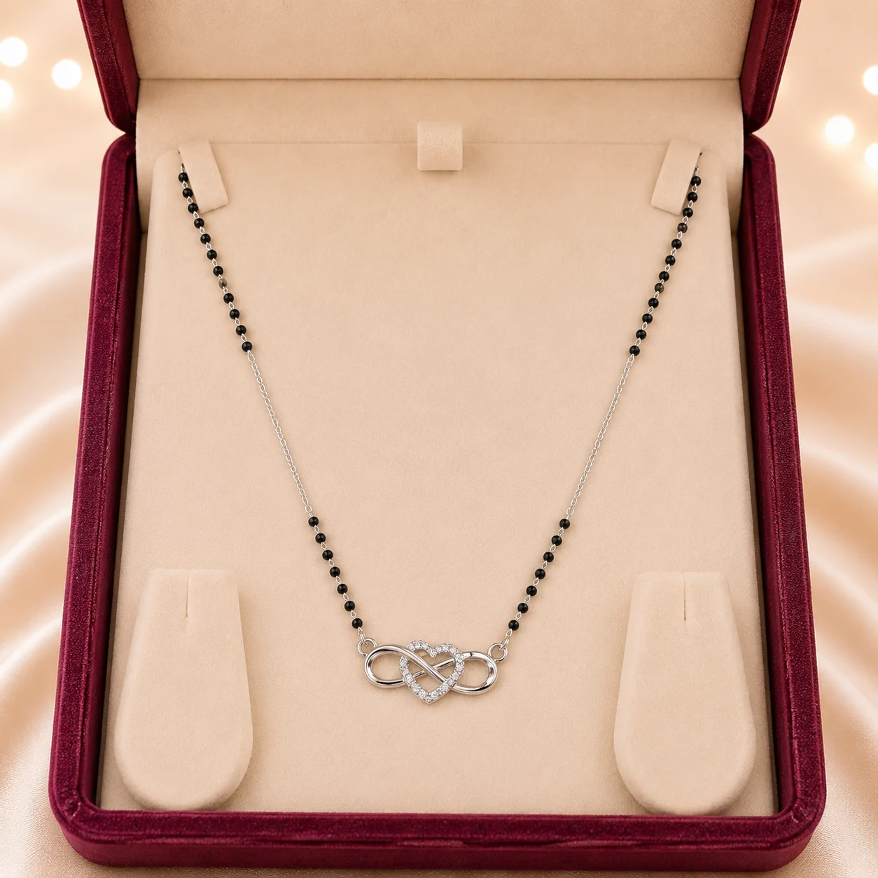 Infinity Heart Mangalsutra