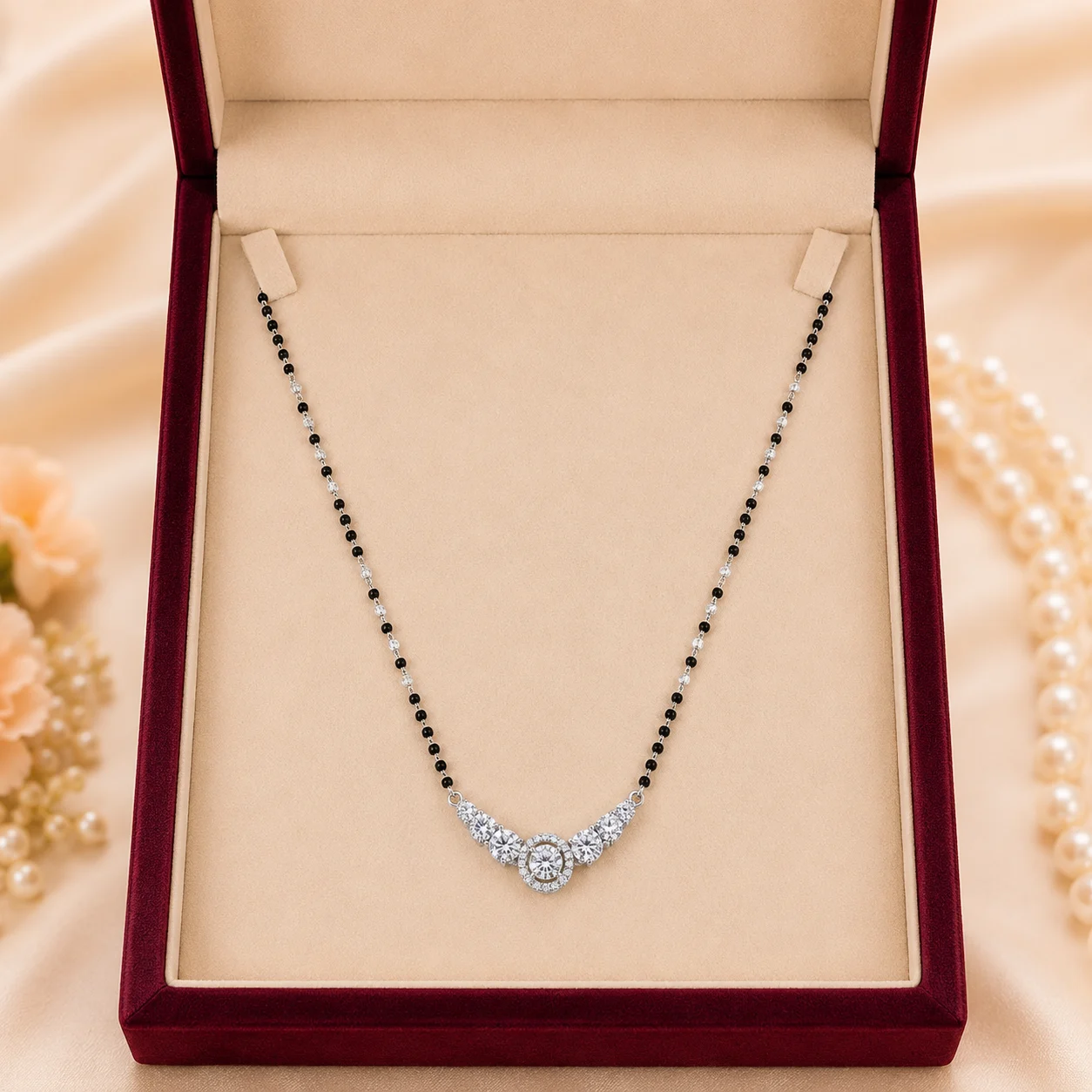 Wing Cluster Mangalsutra