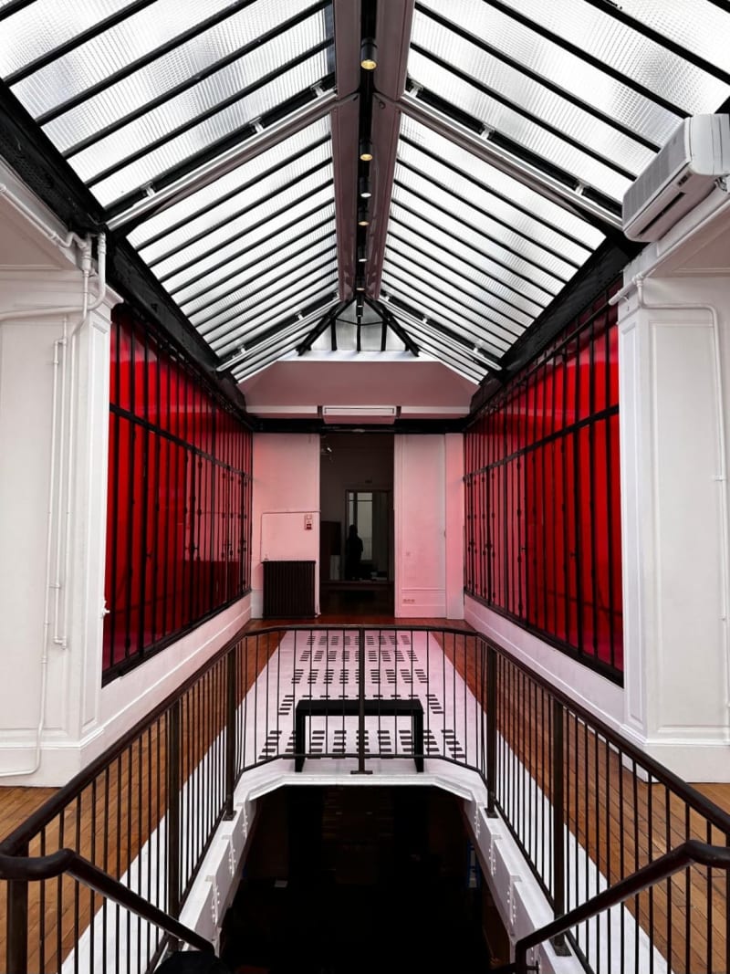 Habillage adhésif de verrière et cage d'escalier — Im-Pose Paris