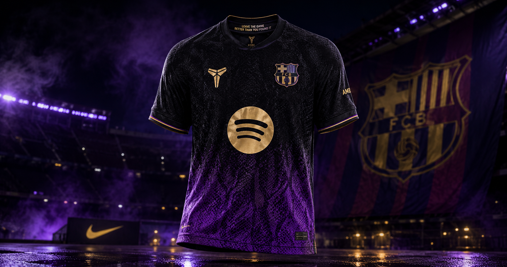 FC Barcelonas nye udebanetrøje 26/27 er landet – Kobe Bryant-hyldest kan blive årets flotteste release