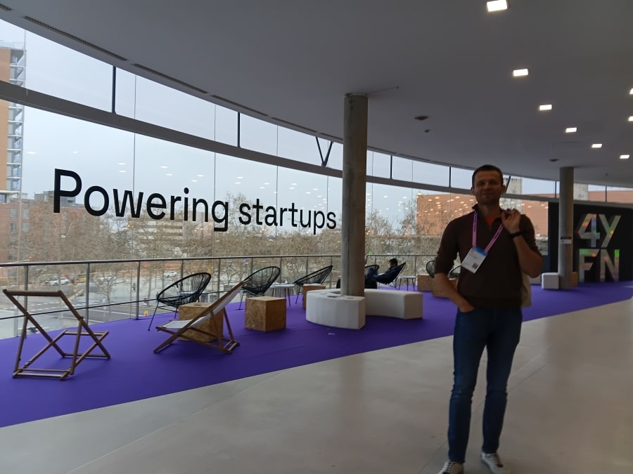 Zazie's Creative Tank with tech founders at MWC and 4YFN