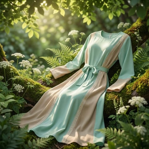 عباية فيروزية - صورة 3