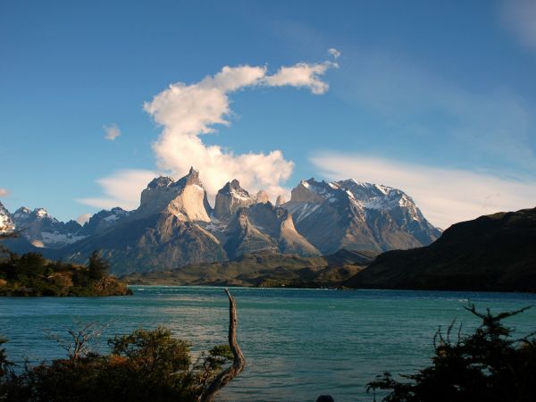 Cuernos del Paine en la Patagonia chilena