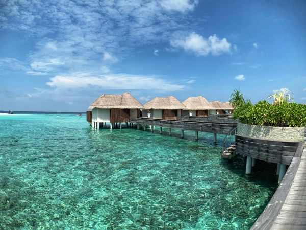 Villas sobre el agua viaje familiar