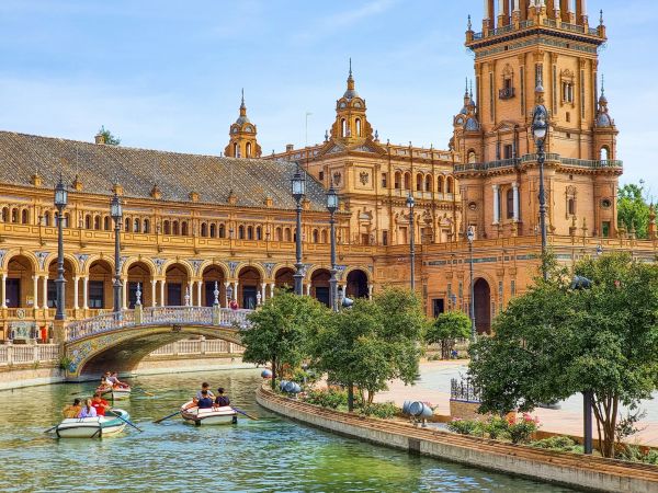 Plaza de España de Sevilla, España