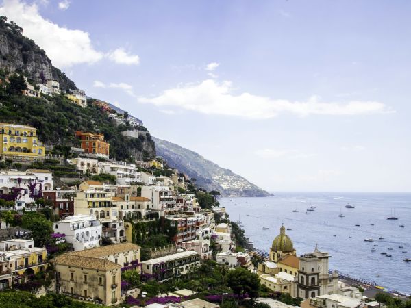 Positano, en la Costa Amalfitana, Italia