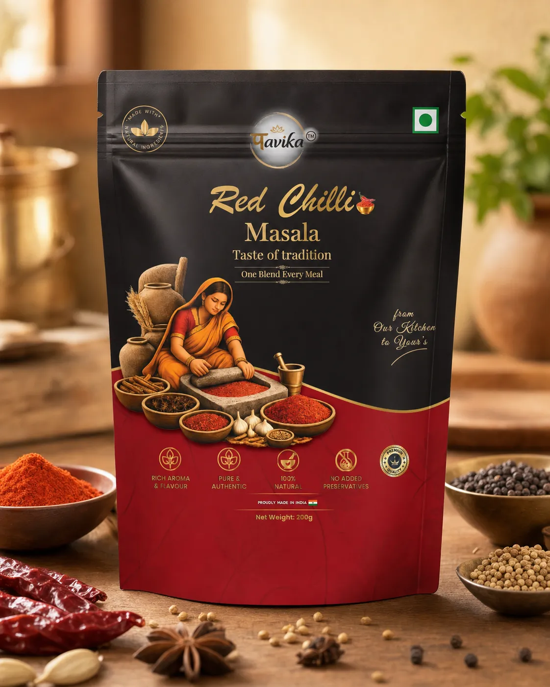 Red Chilli Masala 200gm