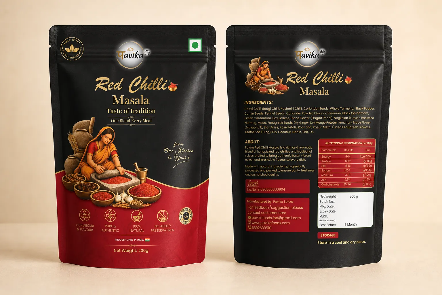 Product variant display