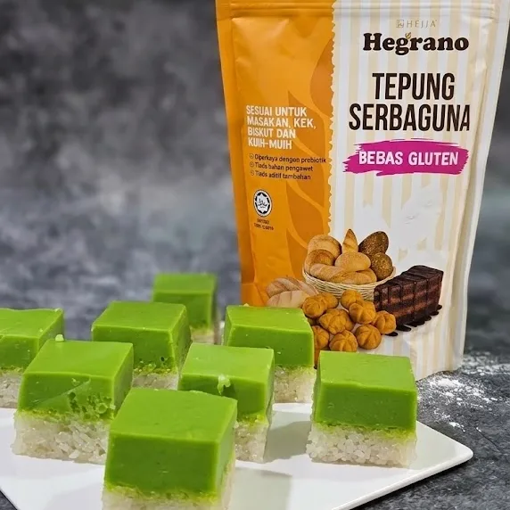 Kuih menggunakan Hegrano