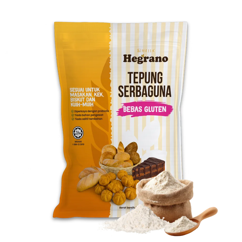 Hegrano Tepung Gluten-Free Serbaguna
