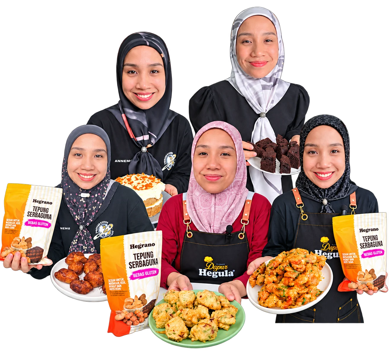 Pelbagai menu menggunakan Hegrano