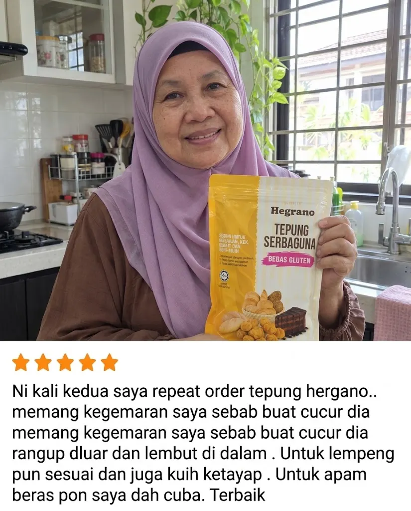 Testimoni pengguna Hegrano 6