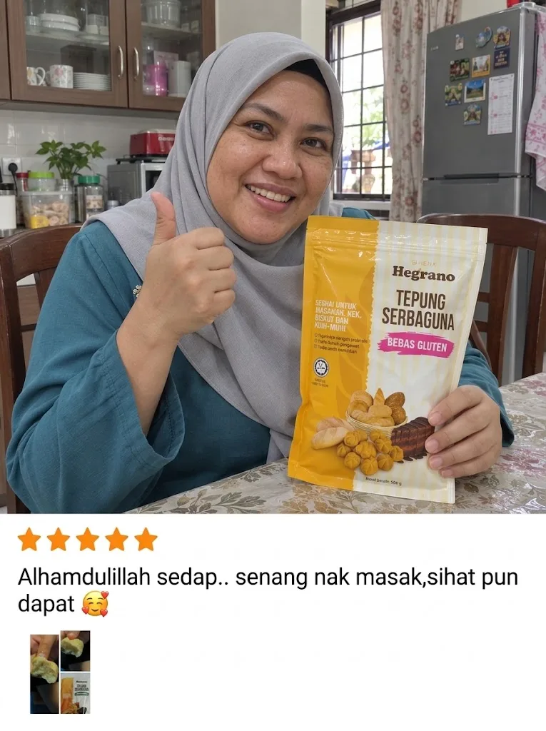 Testimoni pengguna Hegrano 8