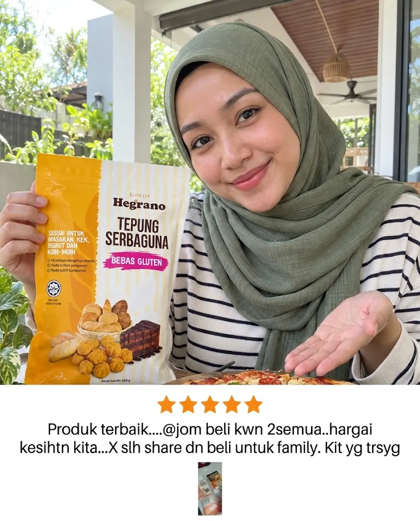 Testimoni pengguna Hegrano 12