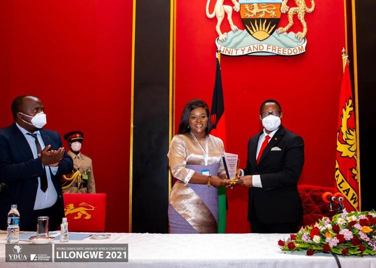 2ND ANNUAL DELEGATES CONFERENCE; LILONGWE 2021 , Courtesy Call and Award of Malawian President