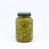 Oliwki krojone zielone 800 g waga netto