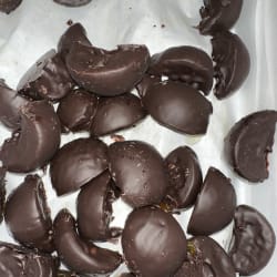 Mandarynki w gorzkiej czekoladzie