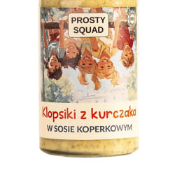 Klopsiki z kurczaka w sosie koperkowym 460 g