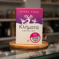 Wino Stołowe Różowe Wytrawne Klimata 5L