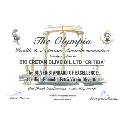 Oliwa z oliwek Critida BIO 0.2% 500 ml