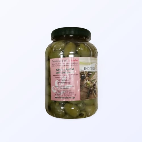 Oliwki zielone nadziewane jalapeno 1 kg