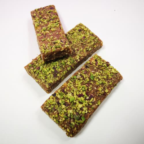 batonik figowo zbożowy bez cukru z pistacjami