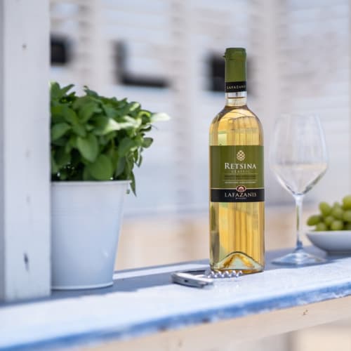 Wino Białe Wytrawne RETSINA LAFAZANIS 750ml