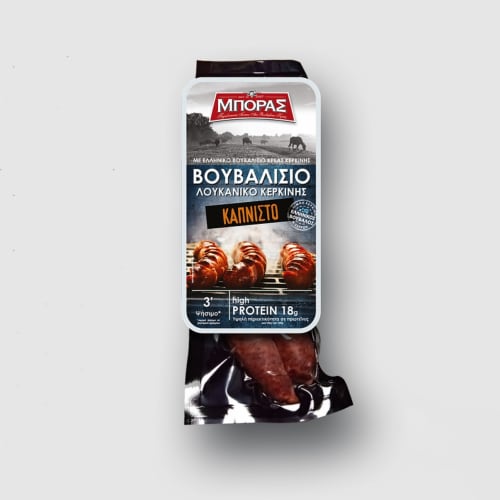 Kiełbaska z mięsa bawolego wędzona 250 g