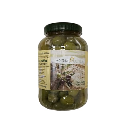 Oliwki zielone nadziewane skórką cytrynową 1 kg