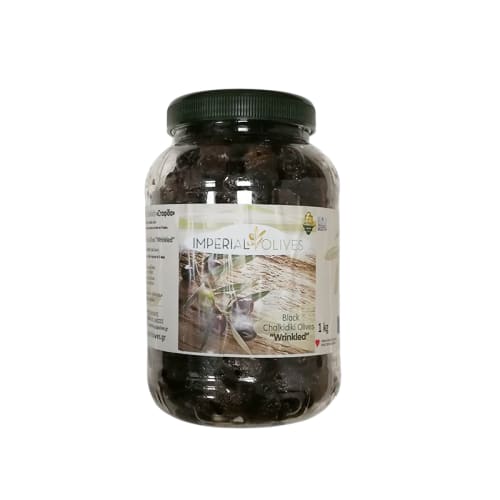 Oliwki chalkidiki suszone z pestką 1kg